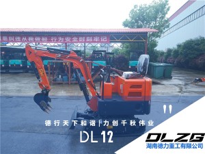 DL 12小型挖掘机